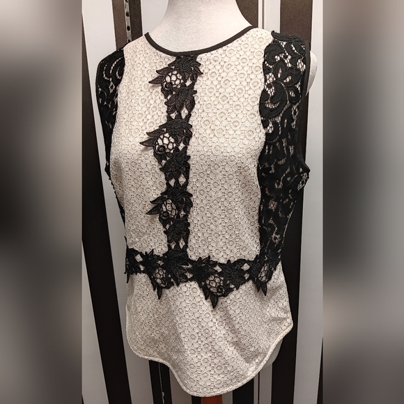 Antonio Milani lace top - Picture 4 of 8